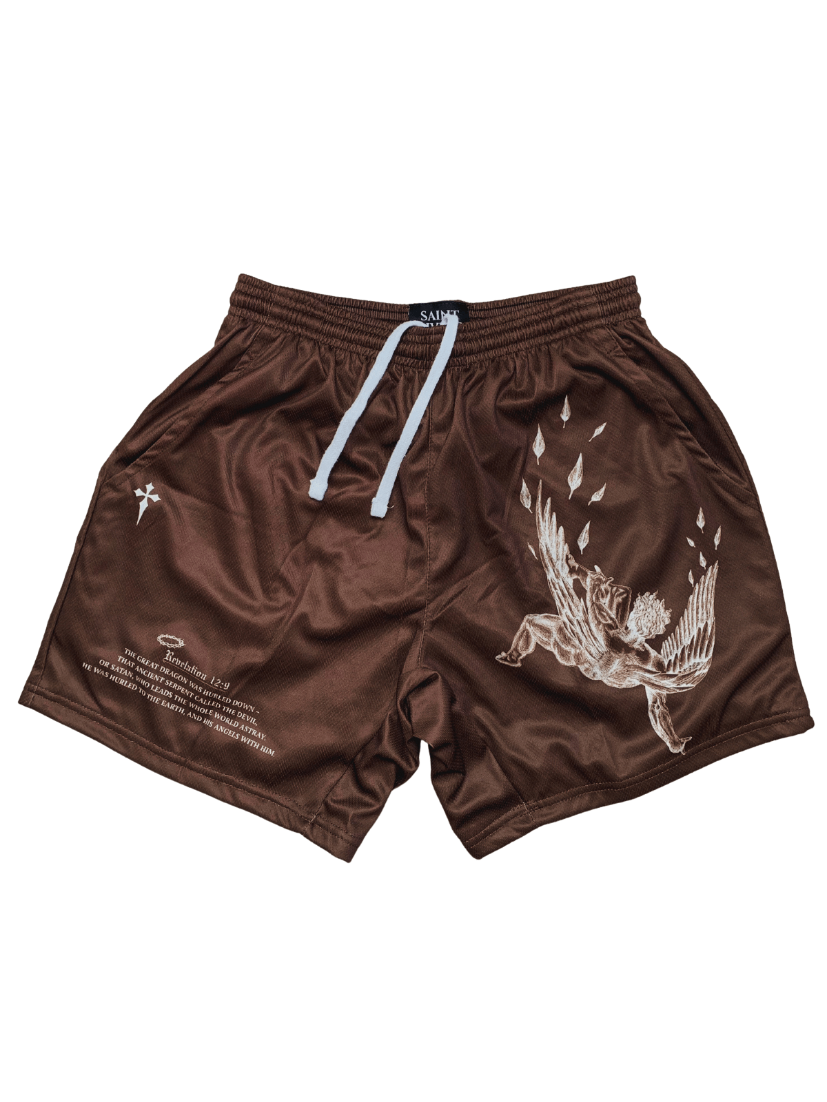 The Fallen Angel: Mocha Shorts