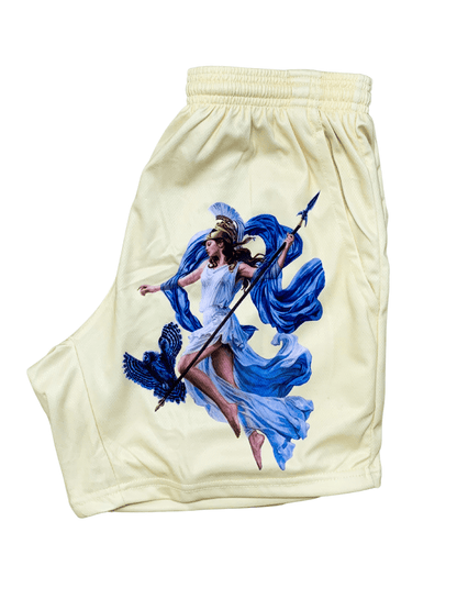 Athena: Cream Shorts