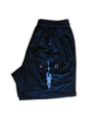Alpha Omega Black Shorts