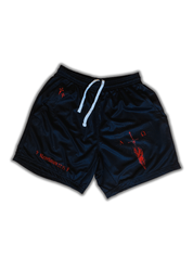 Alpha Omega Red Shorts