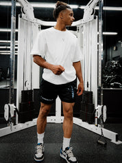 Alpha Omega Black Shorts