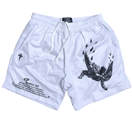 The Fallen Angel: White Shorts