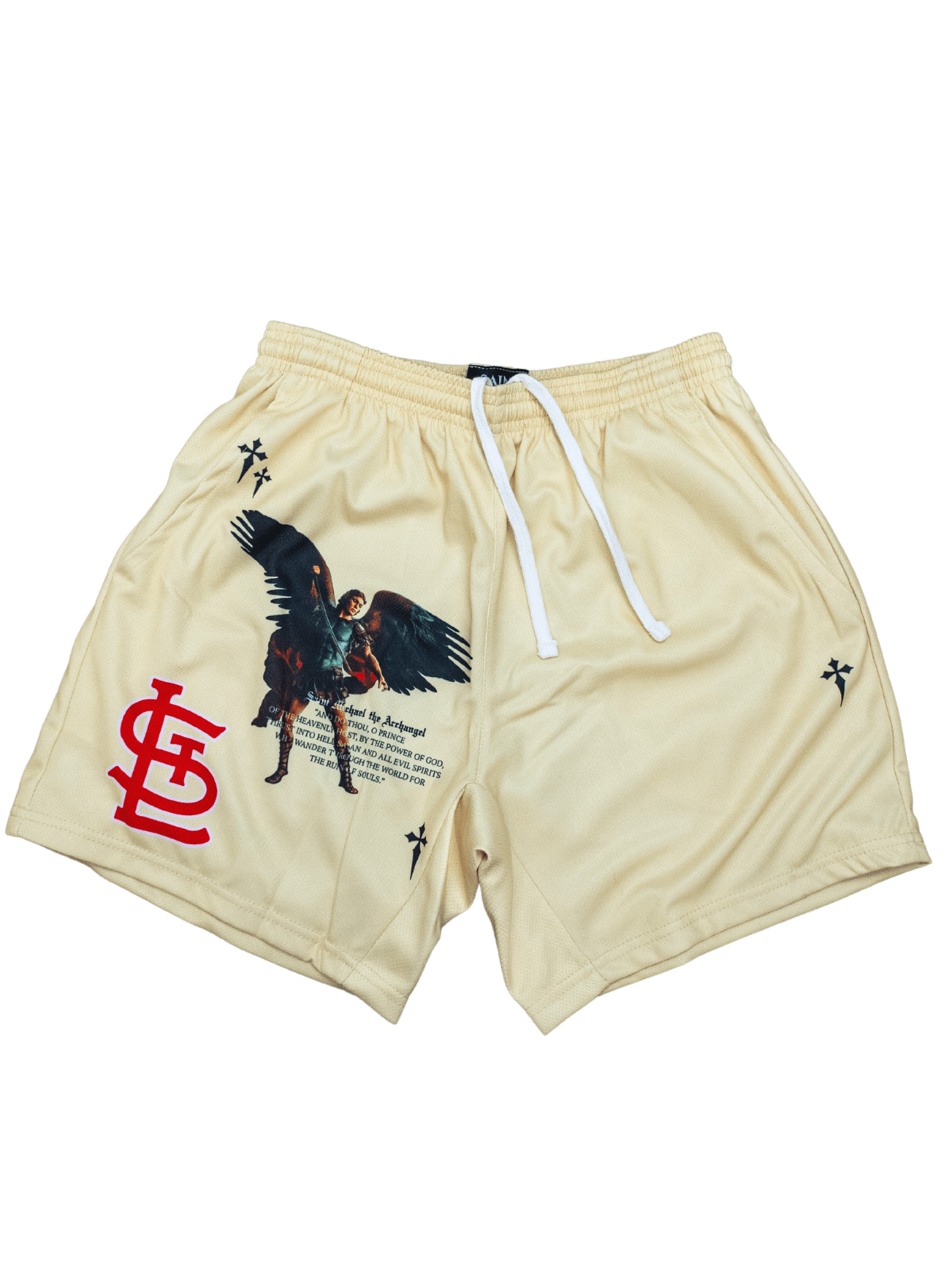 Inferno: Cream Shorts