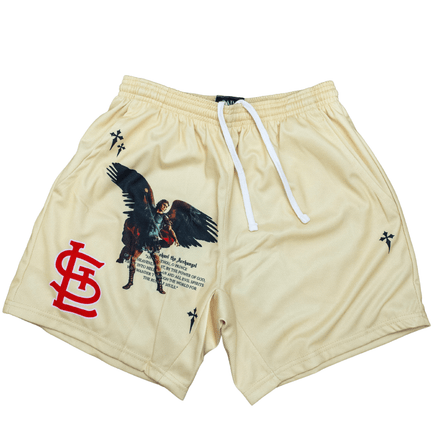 Inferno: Cream Shorts