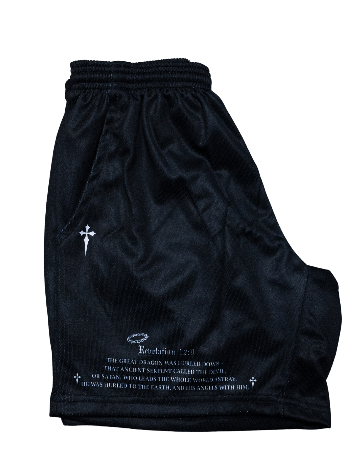 The Fallen Angel: Black Shorts