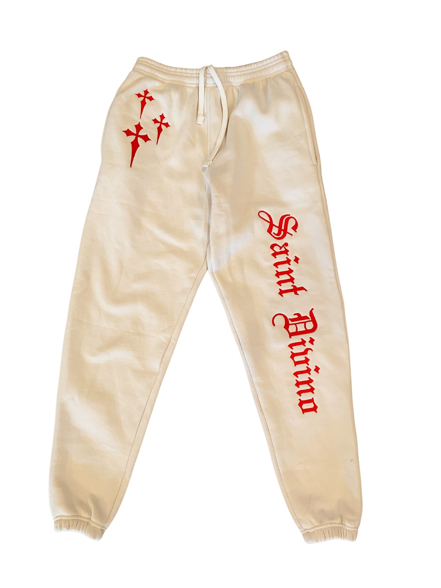 Inferno: Red & Cream Sweats